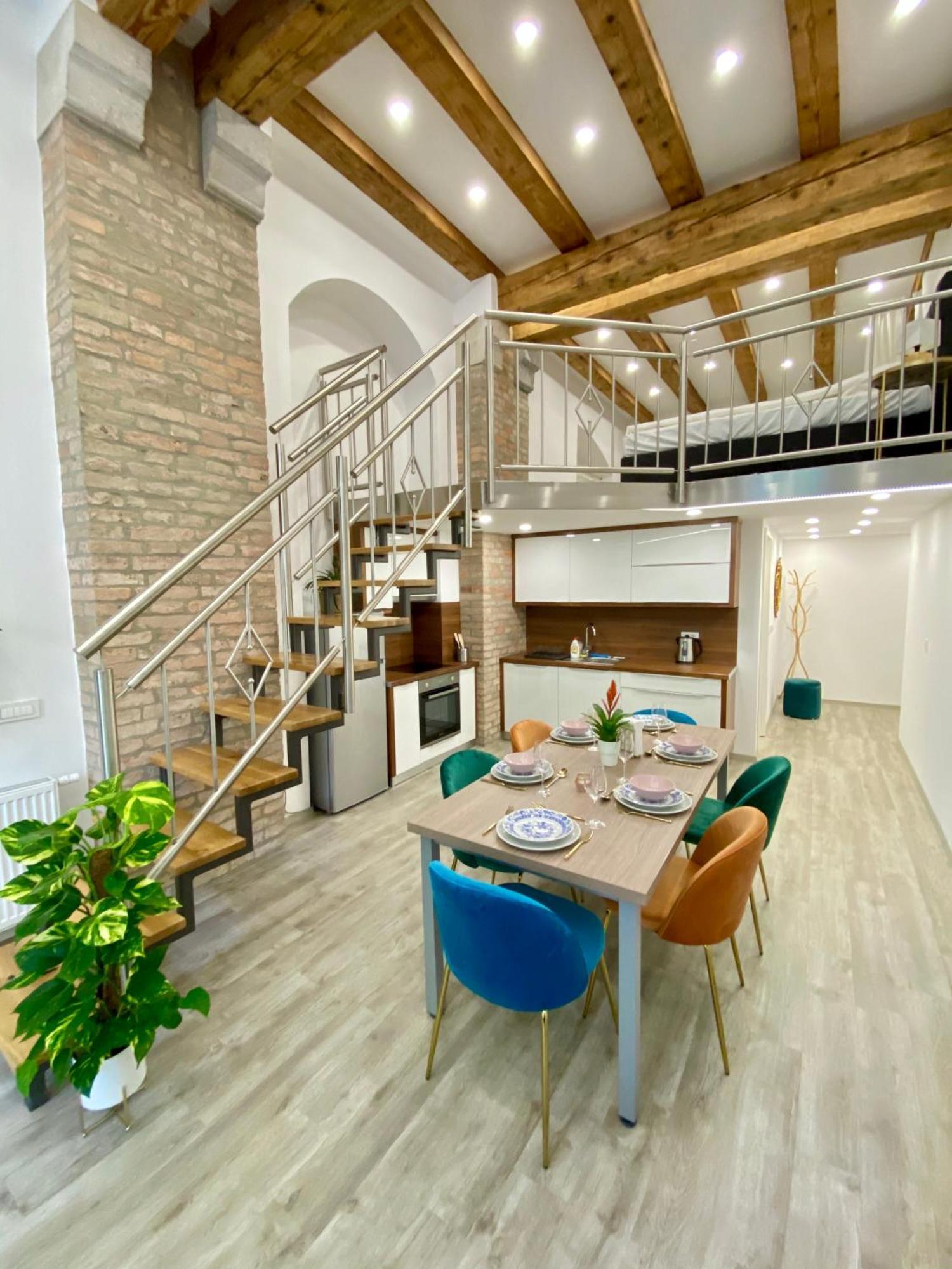 Jungle Loft - Central/Free Parking Ljubljana Kültér fotó